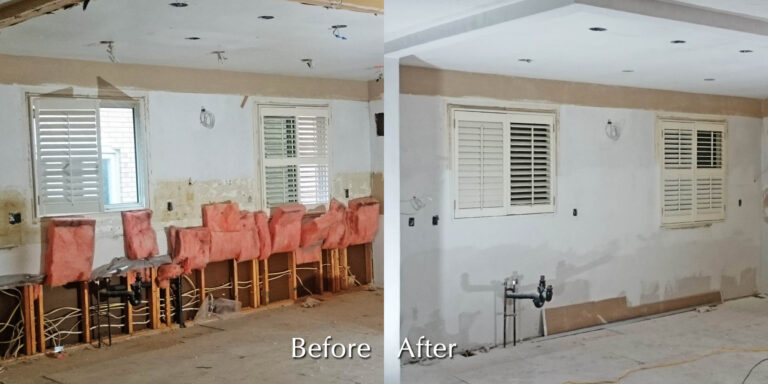 2016.12.20-Moncast-Custom-Painting-Drywall-Kitchen-Walls-Ceiling-Repair-Finish-Before-After-1.